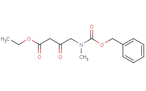 Butanoic acid, 4-[methyl[(phenylmethoxy)carbonyl]amino]-3-oxo-, ethyl ester